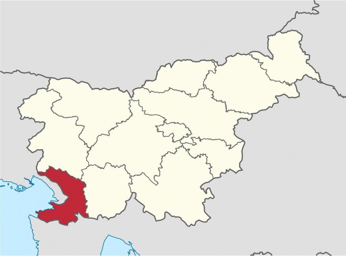 Карта крша Словенији