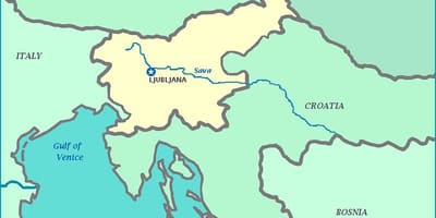 Карта Словеначке обале